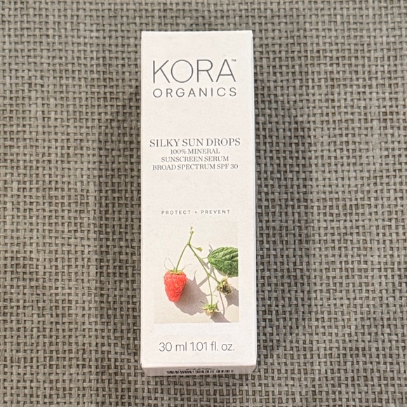 KORA Organics Mineral Sunscreen Serum SPF 30 serum 30ml protect prevent aging